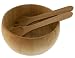 Real wood 10 Inch Salad Set with servers