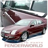 FORD FUSION 06 07 08 CHROME STEEL WINDOW SILL TRIM 4PC