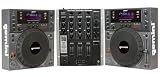 Package: Gemini CDJ-600 professional table top cd players with cd/mp3/usb capabilities and built in scratch effect + Gemini Ps-626usb 3 Channel 10 Dj Scratch Mixer With Usb That Plays And Records At The Same Time