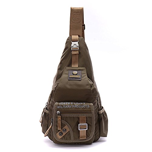 Sling Bag, D-TASKS Mens Outdoor Military Shoulder Sling Backpack Chest bag