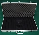 Deluxe 750 Chip Aluminum Poker Chip Case