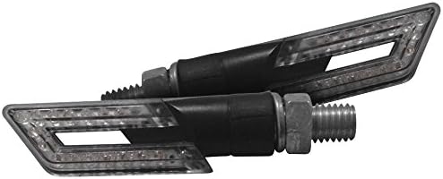 Rumble Concepts Led Signals - Square D Led - 2.75in. X .75in. - Black Be39058
