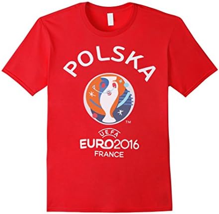 Men's EURO 2016 Poland Graphic T-Shirt XL Red