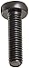 Small Parts 503482 Steel Pan Head Machine Screw, Black Oxide Finish, Meets DIN 7985, #1 Phillips Drive, M2.5-0.45 Thread Size, 10 mm Length, Fully Threaded, Import (Pack of 100)