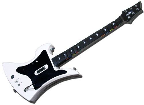 Puregadgets Exclusive Version 2 Nintendo Wii 10 Fret Button Wireless Guitar For Guitar Hero I / Ii / Iii / 1 / 2 / 3 Legends Of Rock / World Tour / Aerosmith Picture