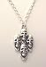 Metal Skulls Pendant on Metal Chain