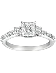 3/4 CTW White Diamond Ring - Size 7