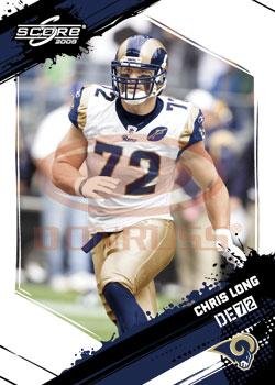 2009 Score #265 Chris Long - St. Louis Rams (Football Cards)