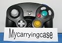 Gamecube Controller Black (Compatible for wii) + Gamecube / Wii Extension cable