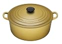 Le Creuset Cast Iron Round Casserole, Olive, 28 cm