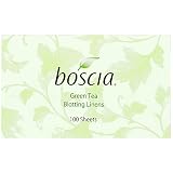 Boscia Green Tea Blotting Linens, 100 Count