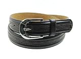Brand New Mens Black Center Stitch Design Elegant formal Dress Belt