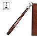 Arae Slim Flip Folio PU Leather Wallet Case for Galaxy S5 i9600, Brown