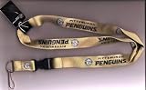 PITTSBURGH PENGUINS Lanyard Keychain Badge Ticket Holder