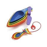 Kuhn Rikon Rainbow Measuring Cups and Spoons Set