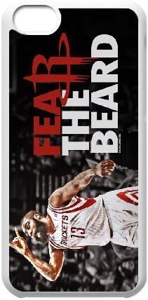 Generic Cell Phone Cases For Iphone 5c Cell Phone Design With 2015 NBA #13 James Harden Houston Rocket niy-hc828968