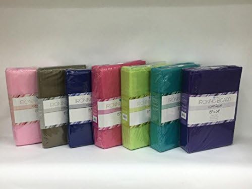 Blue "Ironing Board Cover and Pad, Scorch-Resistant, 15"" x 54"" | Colors May Vary"