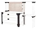 2x4basics 90164 Workbench and Shelving Storage System with Hooks and Clamps