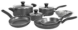 T-Fal Initiatives 10-Piece Nonstick Inside and Out