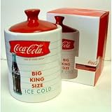 GIBSON COKE COOKIE JAR KING SIZE 9.5'