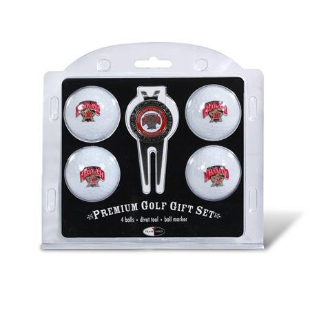 Maryland Terrapins Umd Ncaa 4 Team Logo Golf Ball Divot Tool Set