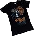 Royal -- Michael Jackson Crop Sleeve Fitted Juniors T-Shirt