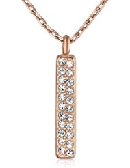 Fossil Glitz Bar Pendant Necklace, 18"