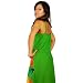 Women's Casual Long Dress with Hand Painted Orchid Design by 1 World Sarongs image 5