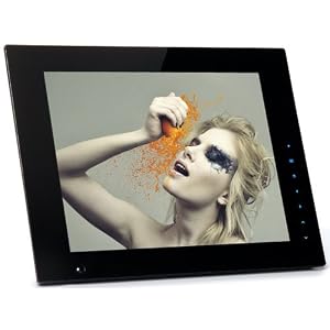 New NIX 12 inch Hu-Motion Digital Picture Frame 2GB memory Video Music Photos