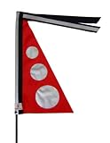 Red - bicycle safety flag - Small