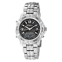 Armitron Men's 201443GMG Silver-Tone Analog-Digital Sport Watch