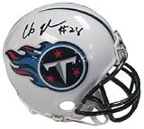Chris Johnson Autographed / Signed Tennessee Titans Football Mini Helmet
