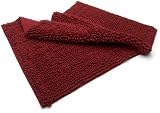 Pinzon Luxury Loop 30-inch by 50-inch Bath Rug, Brick