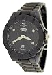 Oniss #ON8013-M1 Men's Black Ceramic Diamond Index Sports Watch
