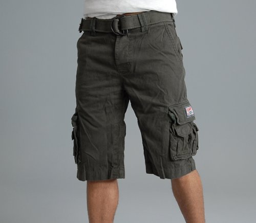 極度乾燥（しなさい）Superdryスーパードライ/Classic Cargo short/ショートパンツ [army green]
