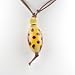 Handmade Patterned Murano Glass Pendant - Pamela Brown