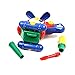 UPmall Take-A-Part Toy Vehicles Airplane Helicopter Build Toys with Tools for Kids, Green