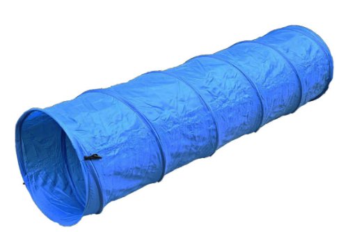 blauer Krabbeltunnel Kriechtunnel