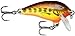 Rapala Mini Fat Rap 03 Fishing lure, 1.5-Inch, Hot Mustard Muddler