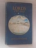 Lord's, 1787-1945
