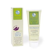 MyChelle Sun Shield, SPF 28 with ZinClear, 2.3-Ounce Tube (Pack of 2)