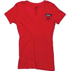 One Industries Honda Gravel Women's Vneck Racewear Shirt - Red