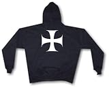GERMAN CROSS Men's Hoodie Sweat Shirt Small thru 4XL