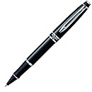 WATERMAN Expert Rollerball Pen, Fine Point, Matte Black with Chrome Trim (S0951880)