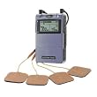 LG-TEC Dual Combo TENS Unit and Muscle Stimulator System with Carrying Case, Electrodes, and Battery Included