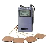 LG-TEC Dual Combo TENS Unit and Muscle Stimulator System with Carrying Case, Electrodes, and Battery Included