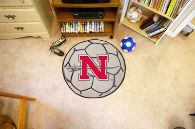 Buy Nicholls State Colonels NCAA Soccer Ball Round Floor Mat (29) by Fan Mats
