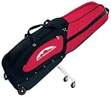 Sun Mountain ClubGlider Meridian Golf Travel Bag (Black/Red)
