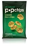 Popchips Wasabi Rice Chips, 4.0-Ounce Bags (Pack of 12)