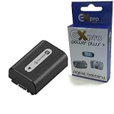 Ex-Pro EXACT Replacement Infolithium H Series NP-FH50, NPFH50 2 Year Warranty for Sony Infolithium Lithium Li-on Digital Camera Battery Sony :- DSC-HX1 DSCHX1 Camera